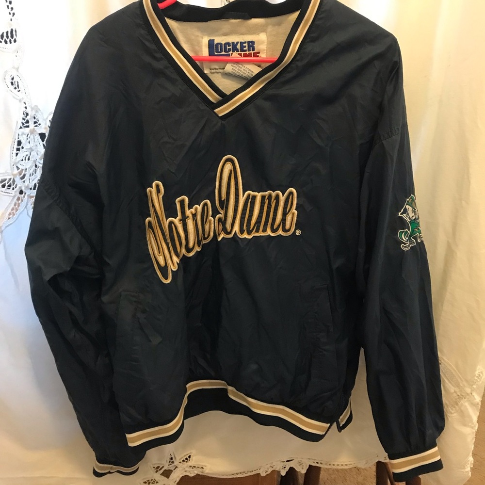 Notre Dame windbreaker